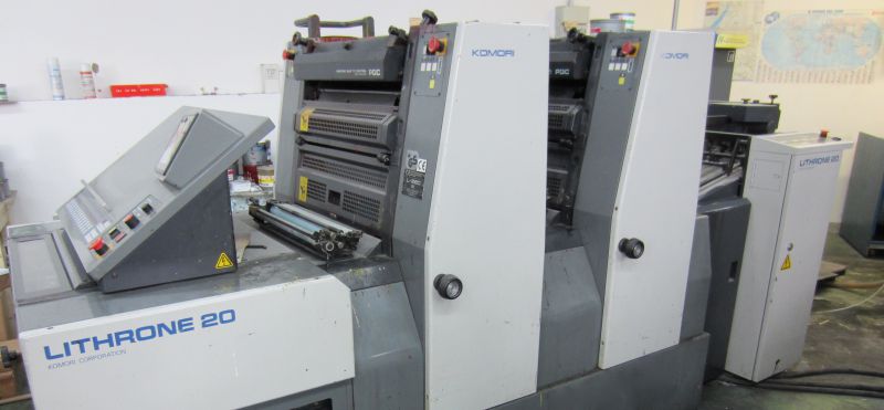 SATILDI / SOLD Komori Litrone 220