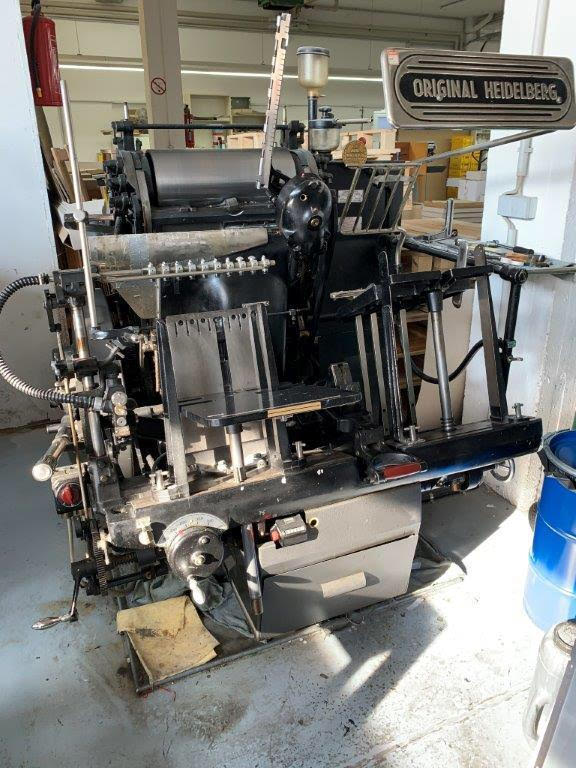 Heidelberg GTK 2 NOLU MAŞALI